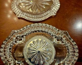 Gorgeous Waterford Crystal music box, Starburst, jewelry box 