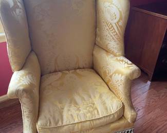 One of several armchairs