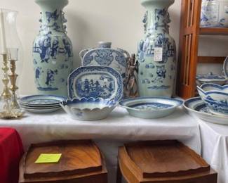 Canton vases, importware
