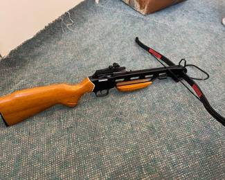 Another view of cross bow, comes with accessories