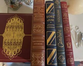Approximately 30 Easton Press collectible books- beautiful!