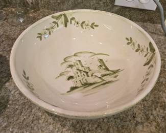 Verti Borgo Antico hand painted bowl 