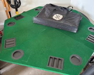 Marlboro Unlimited Compass Portable Poker Table Top 6 player with Travel Case