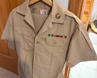 Military shirt & pants