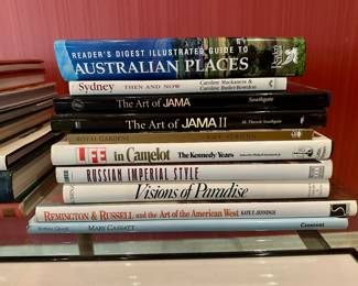 Loads of books of all sizes