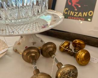 Art, dinner ware and hardware - great combo