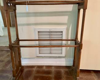 Mid 19th C. towel rack