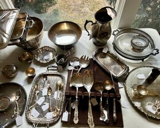 Silverplate of all sizes