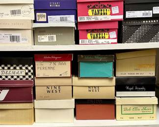 Shoes. I think Imelda Marcos lived here at one time...