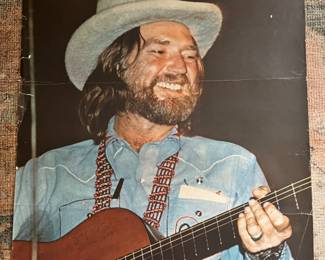 Willie Nelson Soap Creek Saloon poster