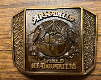 Authentic AWHQs belt buckle