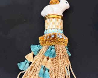 Mackenzie-Childs rabbit tassel