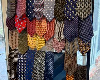 Hermes, Ferragamo, Versace, and Burberry