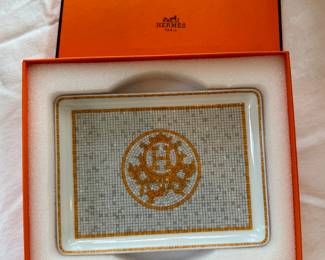 Hermes tray in original box
