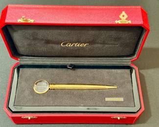 Cartier limited edition magnifying glass/pen