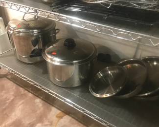Stainless pots and pans!