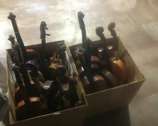 Violins for repair/repurpose!