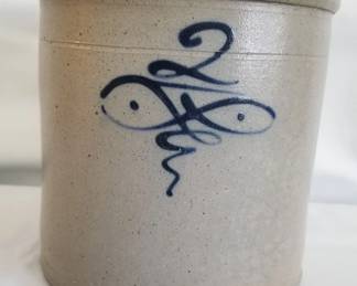 Salt Glazed Stoneware Crock