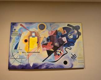 Great artsie piece to match the chairs