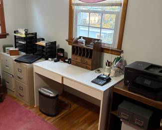 File cabinets, office supplies & necessities