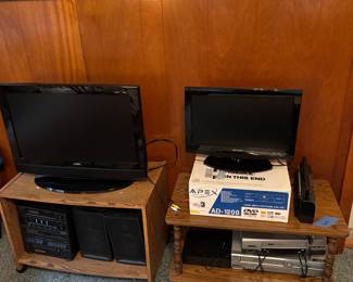 TVs/electronics, media players, sound systems