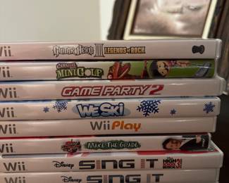 Nintendo Wii games