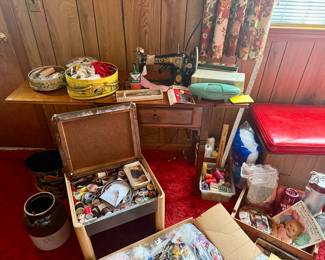 Sewing Fabrics, Buttons Accessories