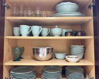 Their entire collection of Lenox French Perle is in lovely condition.
