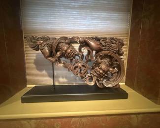 Bombay Company circa 1990's.  Super cool, a great way to class up a room with a piece you wouldn't often find, and never at these prices! 