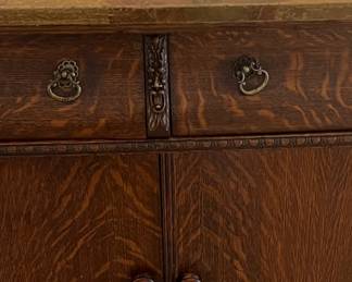 Oak sideboard