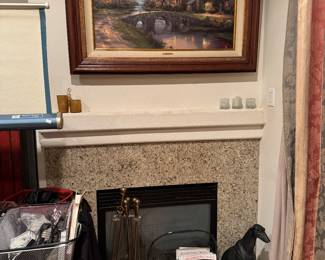 Thomas Kincaid
Bronze dog
Vintage Architectural digest collection