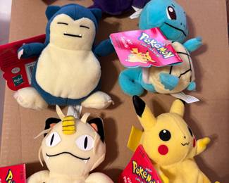 1990s Pokemon plush