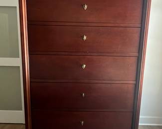 Thomasville Impressions "Martinique" Louis Philippe Cherry Tall Dresser