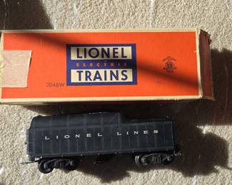 Lionel Lines 2046W Electric Train Tender Car