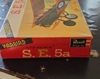 Revell S.E. 5a 1/72 Scale Authentic Kit H-633:50