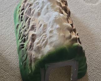 Vintage Styrofoam Train Tunnel Structure