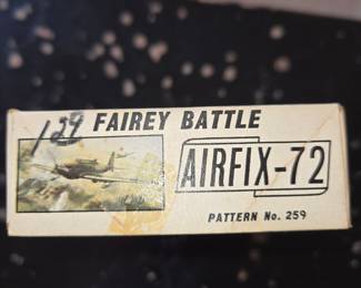 Airfix 1/72 Scale Fairey Battle Mk.I Model Kit