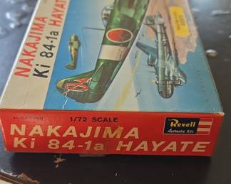 Revell Nakajima Ki-84-1a Hayate 1/72 Scale Model Kit