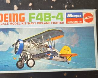 Monogram Mattel Boeing F4B-4 1/72 Scale Model Kit