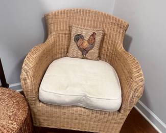 Safavieh Couture Melbourne Wicker Patio Chair