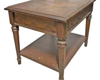 Drexel Solid Wood Side Table 