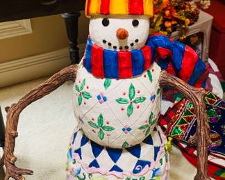 36” Jim Shore snowman 