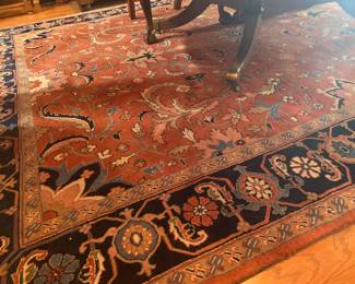 10 ft 2' by 8 ft wool rug purchased from Samir's 