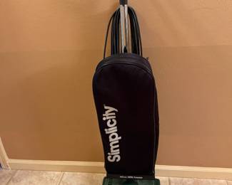 Simplicity upright vacuum