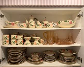 Franciscan Desert Rose set