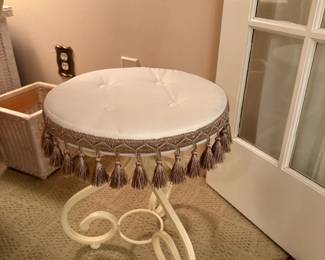 Vanity Stool w/tassels