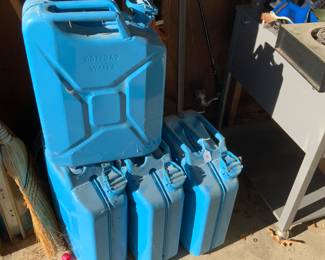 Potable water jugs never used