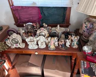 after front door, directly right