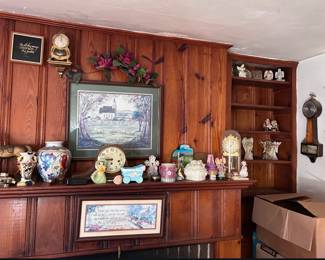 Enter front door, on your right