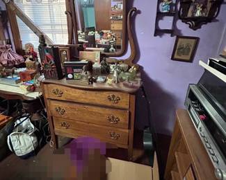 Purple bedroom view 5